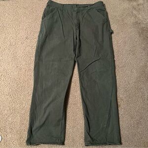 Carhartt Men's 36 x 32 Loose Fit Washed Duck Utility Work Pant